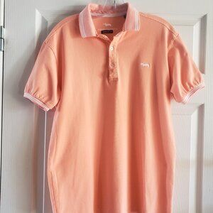 Peach-colored Harmont & Blaine polo shirt. Size XL